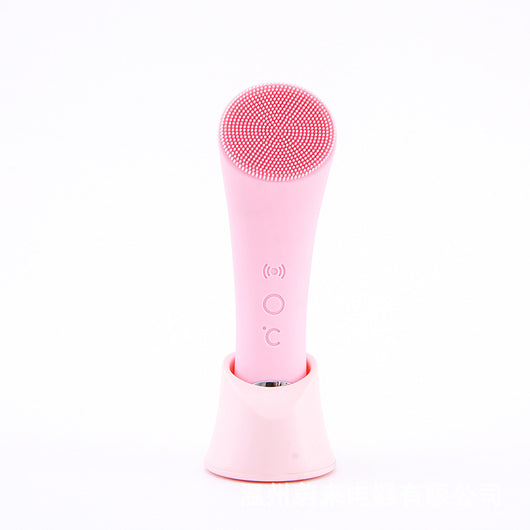 Cepillo Facial Eléctrico con Vibración y Calor