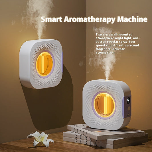 Difusor de Aroma Automático Recargable con Dispensador Ultrasónico