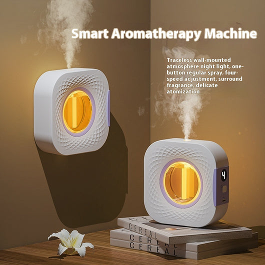 Difusor de Aroma Automático Recargable con Dispensador Ultrasónico
