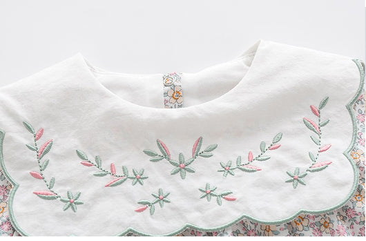 Blusa Infantil Floral Manga Larga para Niña - Image 5