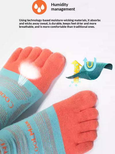 Calcetines Deportivos con Dedos Separados para Correr, Senderismo y Maratón - Image 9