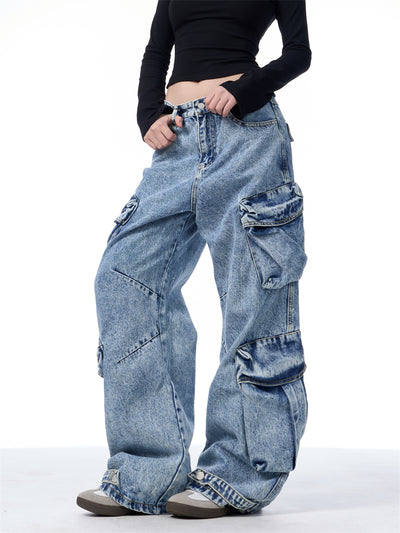 Pantalones de Trabajo Mujer Talle Ancho con Bolsillos Múltiples - Image 17
