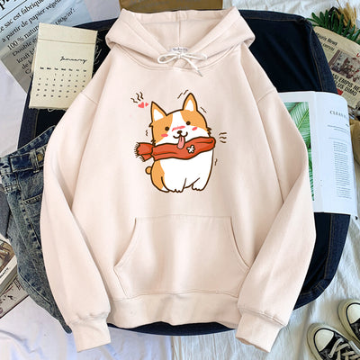 Sudadera Mujer Estampado Tendencia Coreana Manga Larga Casual - Image 12