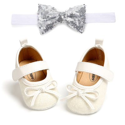 Zapatos Blandos para Bebé con Cinta Diadema - Suela Antideslizante - Image 5