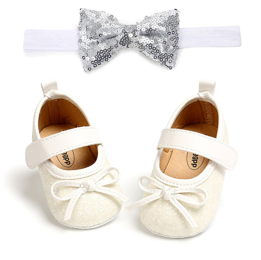 Zapatos Blandos para Bebé con Cinta Diadema - Suela Antideslizante - Image 5