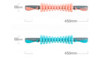 Rodillo Masajeador Multiusos 4 Ruedas para Relajación Muscular y Tonificación Corporal - Image 11