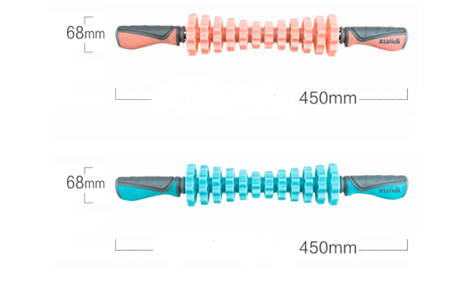 Rodillo Masajeador Multiusos 4 Ruedas para Relajación Muscular y Tonificación Corporal - Image 11