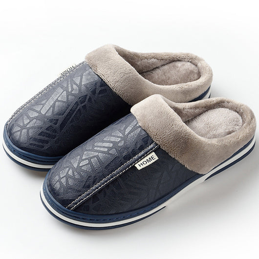 Pantuflas de Algodón Impermeables con Suela PU - Image 7