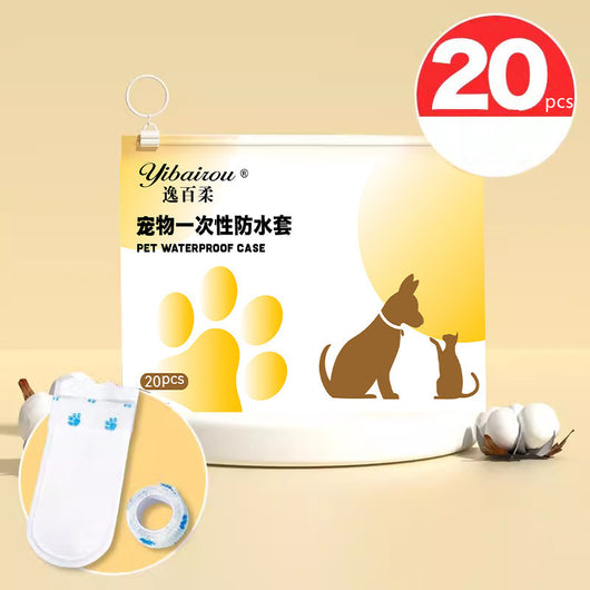 Protectores Desechables Impermeables para Patas de Mascotas