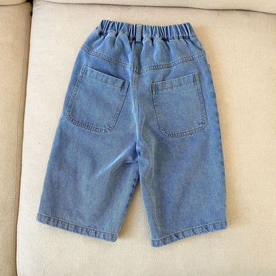 Pantalones Vaqueros Niña Cintura Ancha Estilo Moderno - Image 11