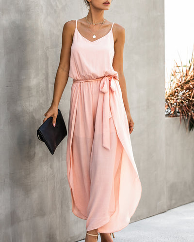 Jumpsuit Mujer con Abertura Lateral - Image 2