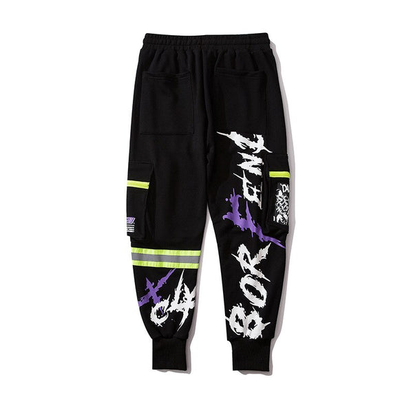 Pantalones Harem Estilo Urban con Estampado de Bolsillo - Image 29