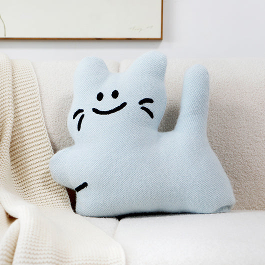 Funda de Almohada Gato Cartoon para Sofá y Sala de Estar - Image 7
