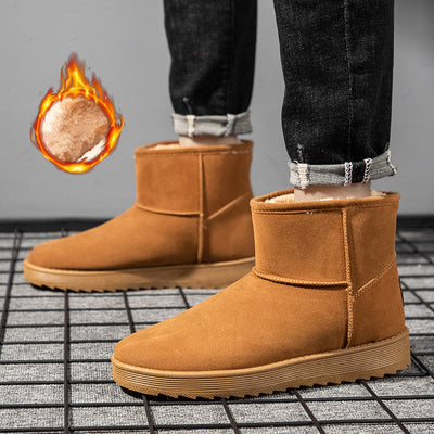 Botas de Nieve Altas para Hombre con Forro Cálido tipo Pan - Image 10