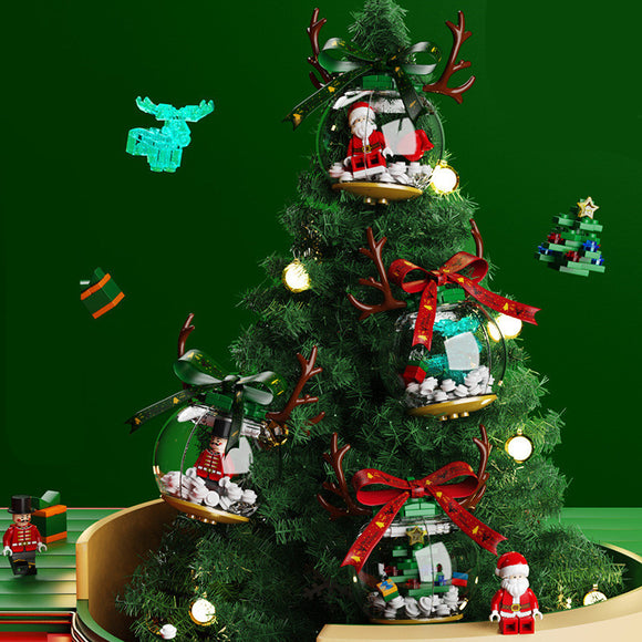 Juego de Construcción Santa Claus con Bola de Astas Cuatro en Uno
