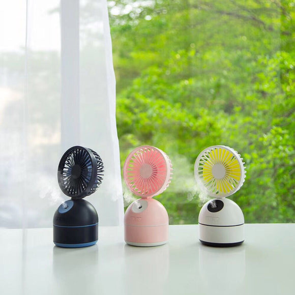 Ventilador Humidificador Ultrasónico 2 en 1