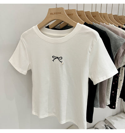 Blusa Cropped con Estampado de Moños - Image 20