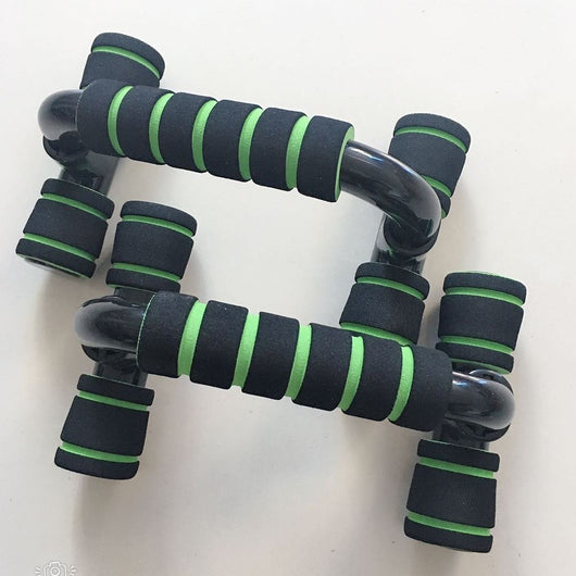 Barra de Entrenamiento Pectoral en H con Empuñaduras de Espuma para Flexiones - Image 3