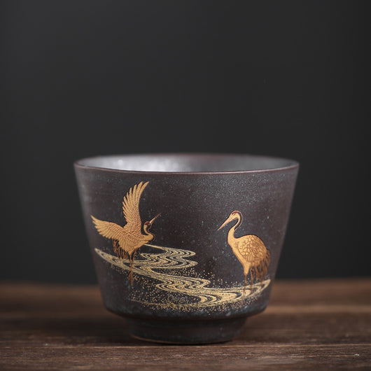Juego de Tazas de Té de Cerámica Artesanal Estilo Japonés - Image 18