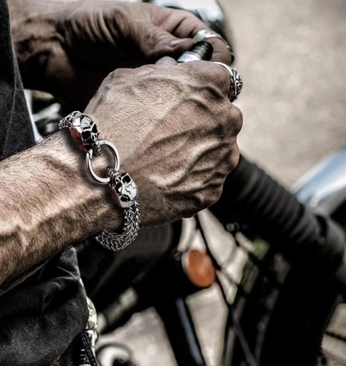 Pulsera de Acero Titanio para Hombre