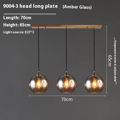 Lámpara Colgante de Cristal para Dormitorio y Sala de Estar - Image 15
