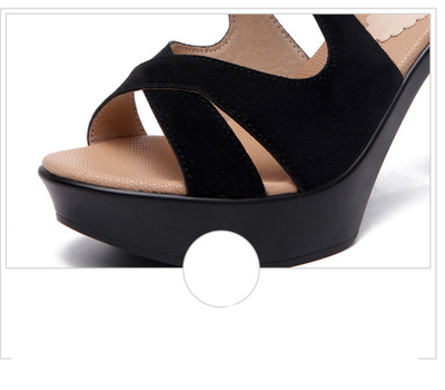 Zapatos Elegantes con Punta Abierta - Modelo Pasarela - Image 2