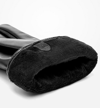 Guantes de Invierno de Cuero PU para Hombre, Cálidos y para Pantalla Táctil - Image 10