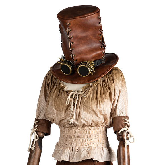 Sombrero de Copa Vintage Clásico para Halloween - Estilo Europeo y Americano