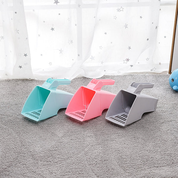 Pala y Cubo Recolector de Arena para Gatos