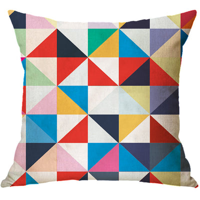Funda de Almohada con Letras Geométricas Clásicas - Image 12