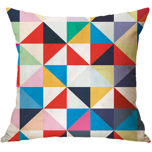 Funda de Almohada con Letras Geométricas Clásicas - Image 12