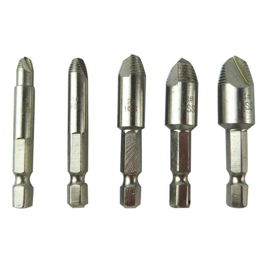 Juego de 5 Extractores de Tornillos de Plástico - Image 13