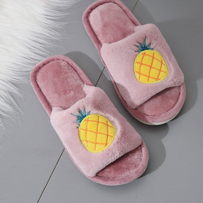 Pantuflas de Algodón con Estampado Frutal para Mujer - Image 7