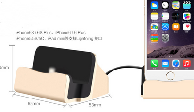 Cargador Rápido de Escritorio con Cable Integrado para Móviles - Image 3