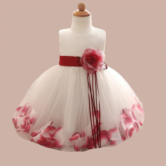 Vestido Princesa Infantil Coreano Premium Otoño - Diseño Esponjoso para Niñas - Image 8
