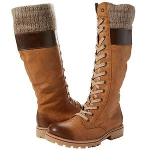 Botas de Cuero con Tacón Robusto y Costuras Reforzadas - Image 4