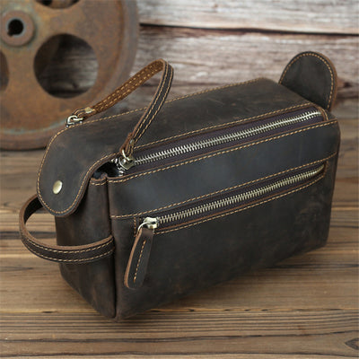 Bolso de Cuero para Mujer Gran Capacidad Piel de Caballo - Image 12