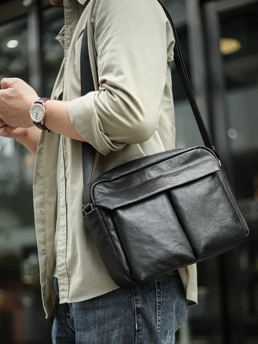 Maletín de Cuero Premium para Hombre - Diseño Minimalista y Funcional - Image 10