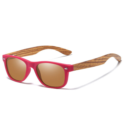 Gafas de Sol Infantiles de Madera Natural con Lentes Polarizadas de Colores - Image 11