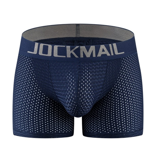 Calzoncillos Boxer Briefs de Malla Larga para Hombre HaleyChan Plus
