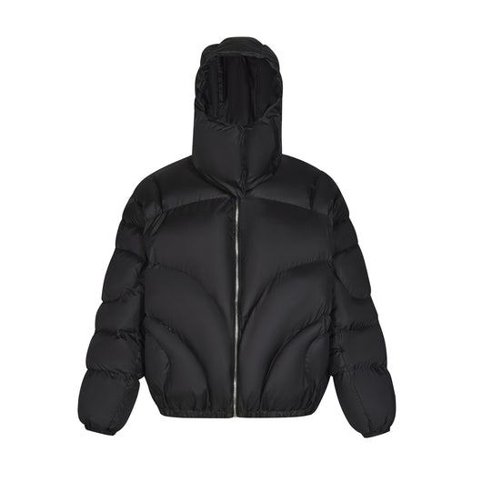 Abrigo de Algodón Acolchado para Hombre con Cuello Desmontable - Image 5
