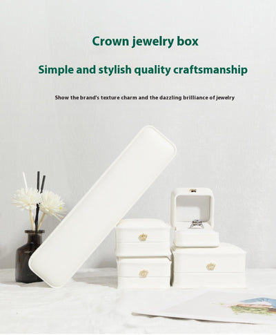 Pulsera de Encaje con Dije Corona Redondeado - Joyería Elegante con Caja de Presentación - Image 17