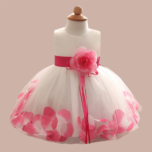 Vestido Princesa Infantil Coreano Premium Otoño - Diseño Esponjoso para Niñas - Image 6