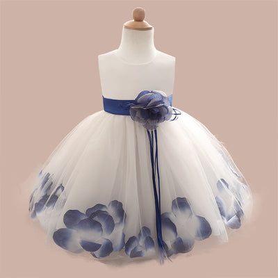 Vestido Princesa Infantil Coreano Premium Otoño - Diseño Esponjoso para Niñas - Image 5