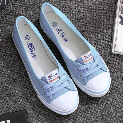 Zapatos de Lona Cómodos para Mujer con Suela Plana y Transpirabilidad - Image 3
