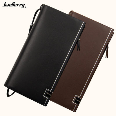 Cartera Multifuncional Baellerry para Hombre - Billetera Larga con Bolso - Image 2