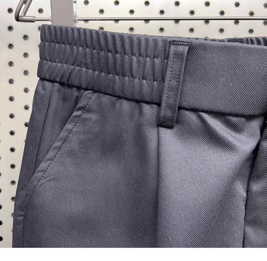Pantalones Casuales Holgados Estilo Coreano de Color Sólido para Hombre - Image 12
