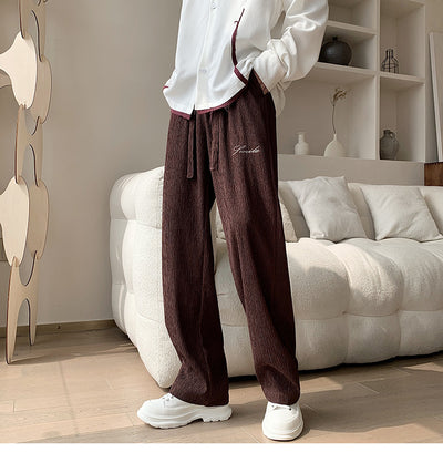 Pantalones Anchos Plisados Holgados - Image 9