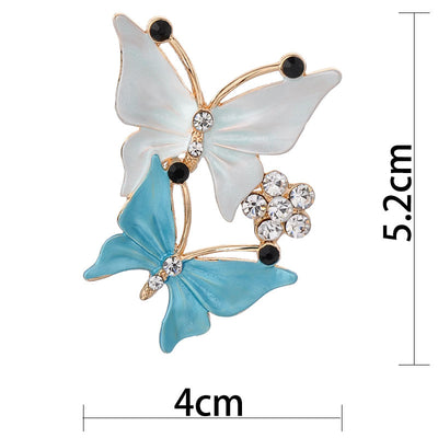Broche Corsage Alas de Ópalo Cristal para Suéter y Cardigan - Image 6