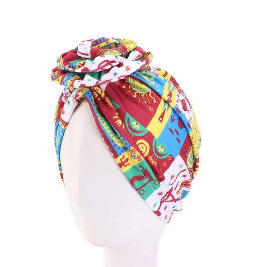 Sombrero Bandana de Algodón con Estampado Floral - Image 16